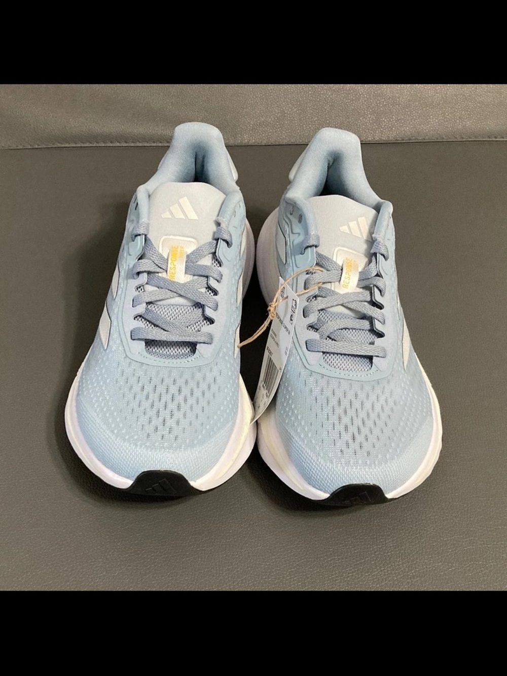 adidas Response Super W Women's Running Shoes - Pale Blue/White - Picture 3 of 5